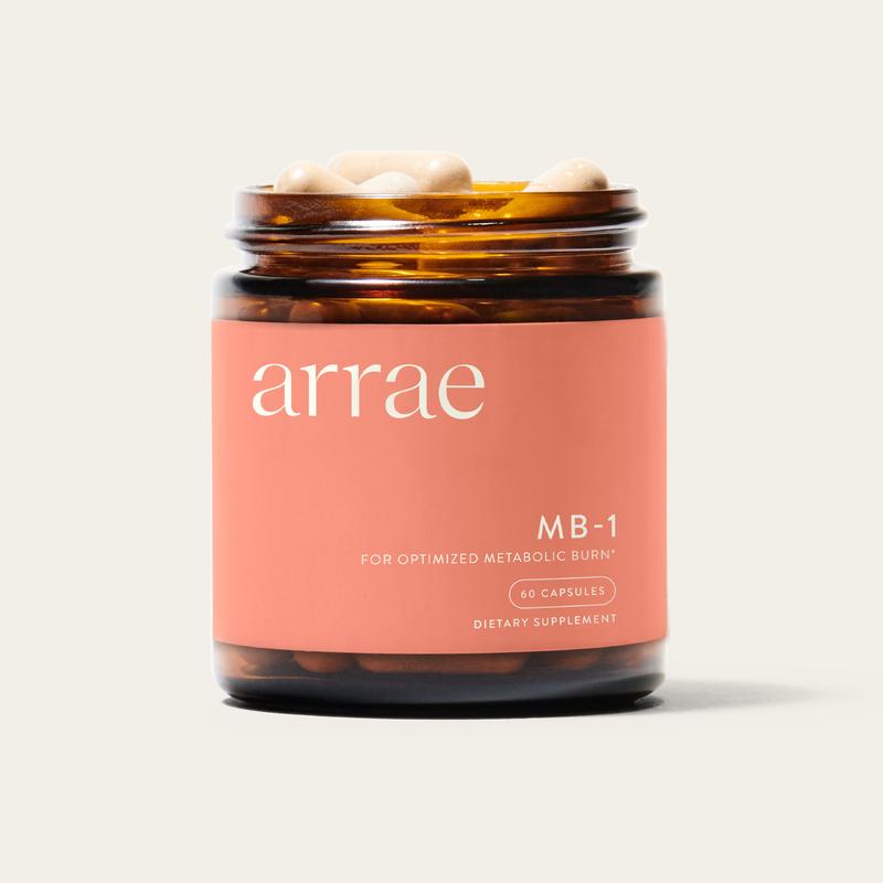 Arrae MB-1 | Natural Energy, Cholesterol, & Overall Health Support 20-Day Supply| Organic Nutrition Dietary Supplement Healthcare Vitamins Probiotic Blend Edible Fitness
