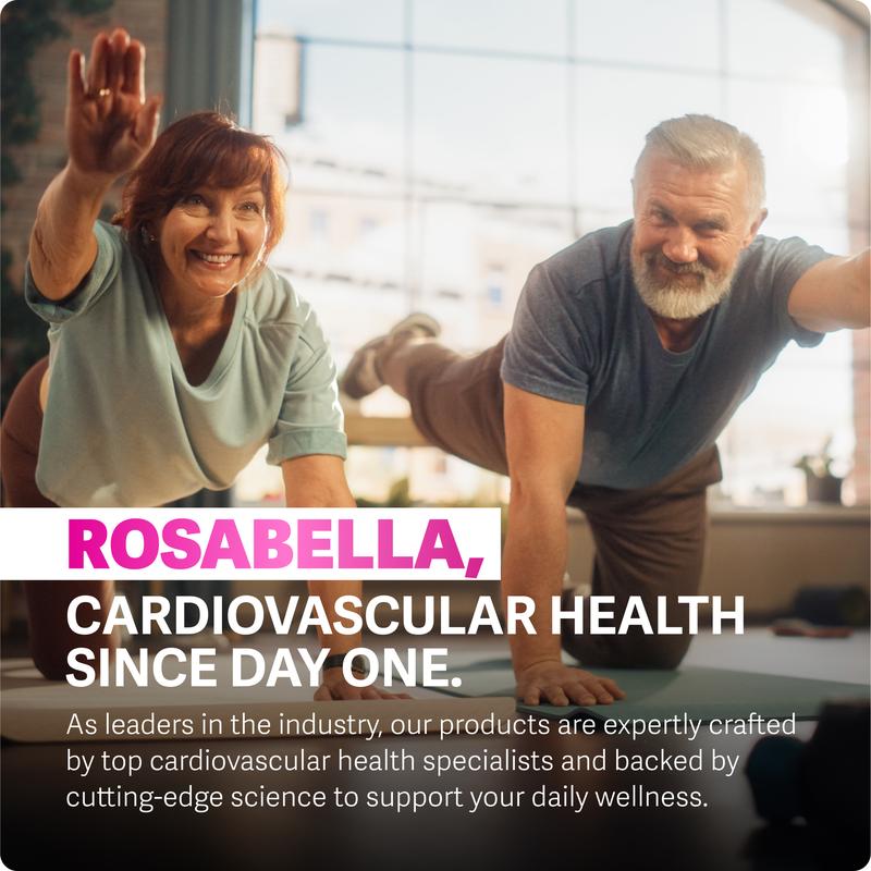 Rosabella Organic Beetroot Capsules (1300mg) for Blood Flow & Heart Health