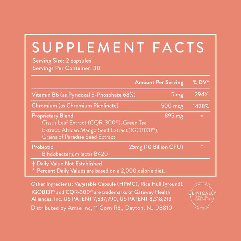 Arrae MB-1 | Natural Energy, Cholesterol, & Overall Health Support 20-Day Supply| Organic Nutrition Dietary Supplement Healthcare Vitamins Probiotic Blend Edible Fitness