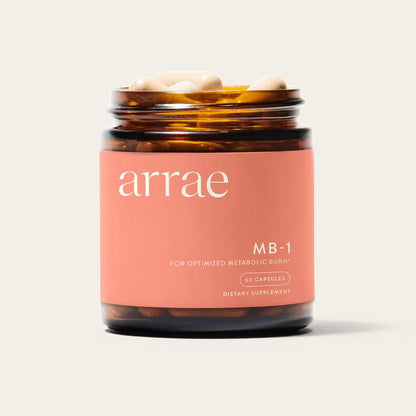 Arrae MB-1 | Natural Energy, Cholesterol, & Overall Health Support 20-Day Supply| Organic Nutrition Dietary Supplement Healthcare Vitamins Probiotic Blend Edible Fitness