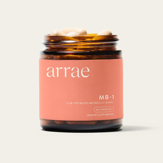 Arrae MB-1 | Natural Energy, Cholesterol, & Overall Health Support 20-Day Supply| Organic Nutrition Dietary Supplement Healthcare Vitamins Probiotic Blend Edible Fitness