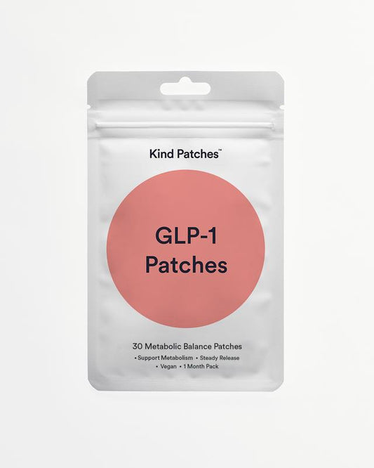 Kind Patches: 30 Metabolic Balance Patches, Berberine, Steady Release, Vegan, 1 Month Pack