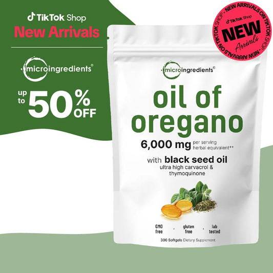 Micro Ingredients Oregano Oil with Black Seed Oil