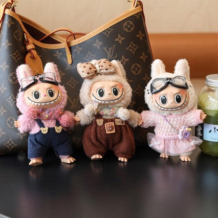 Labubu Rainbow Knitted Suit
