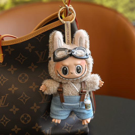 Labubu denim suit