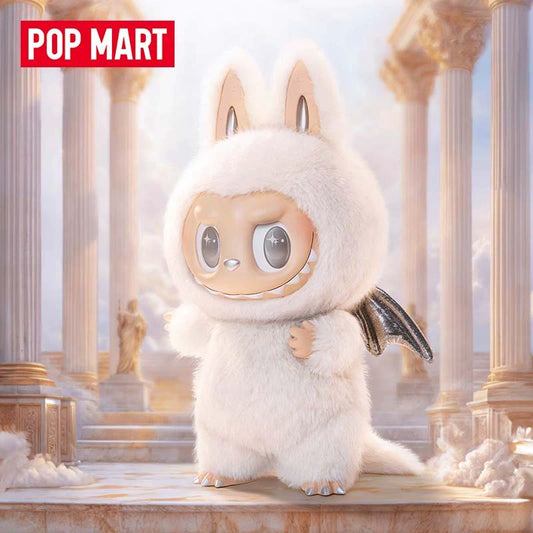 POP MART ZIMOMO Archangel Labubu Big Chief Vinyl Plush Doll 58CM Labubu Big Baby